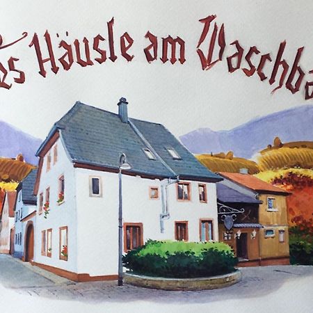 Altes Haeusle Am Waschbach-Weinberg Lejlighed Edenkoben Eksteriør billede